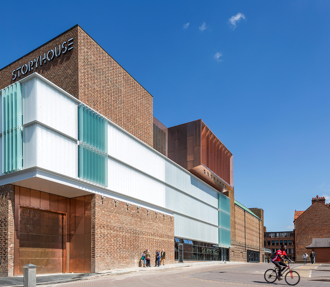 Storyhouse by Bennetts Associates with Ellis Williams. Photography: Peter Cook