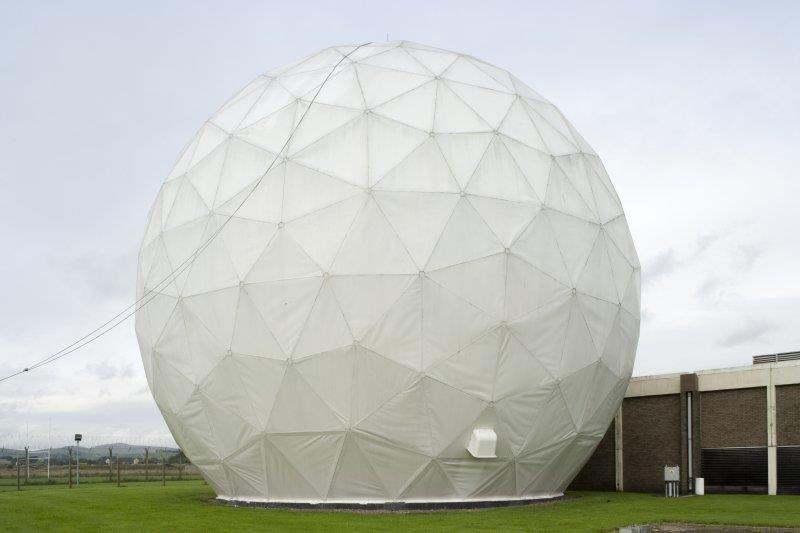 The Golf Ball listening station in Kinross-shire, Scotland