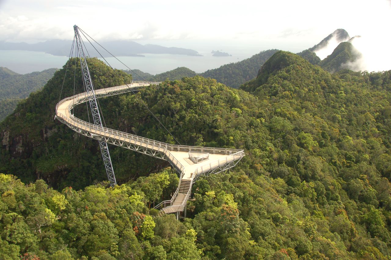 Skybridge in Langkawi, Malaysia