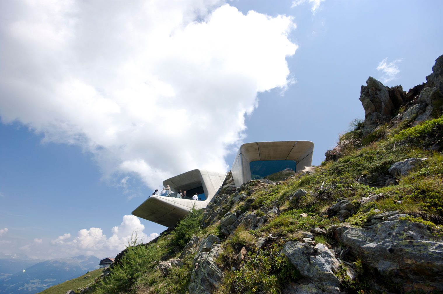 Zaha Hadid's Messner Mountain Museum
