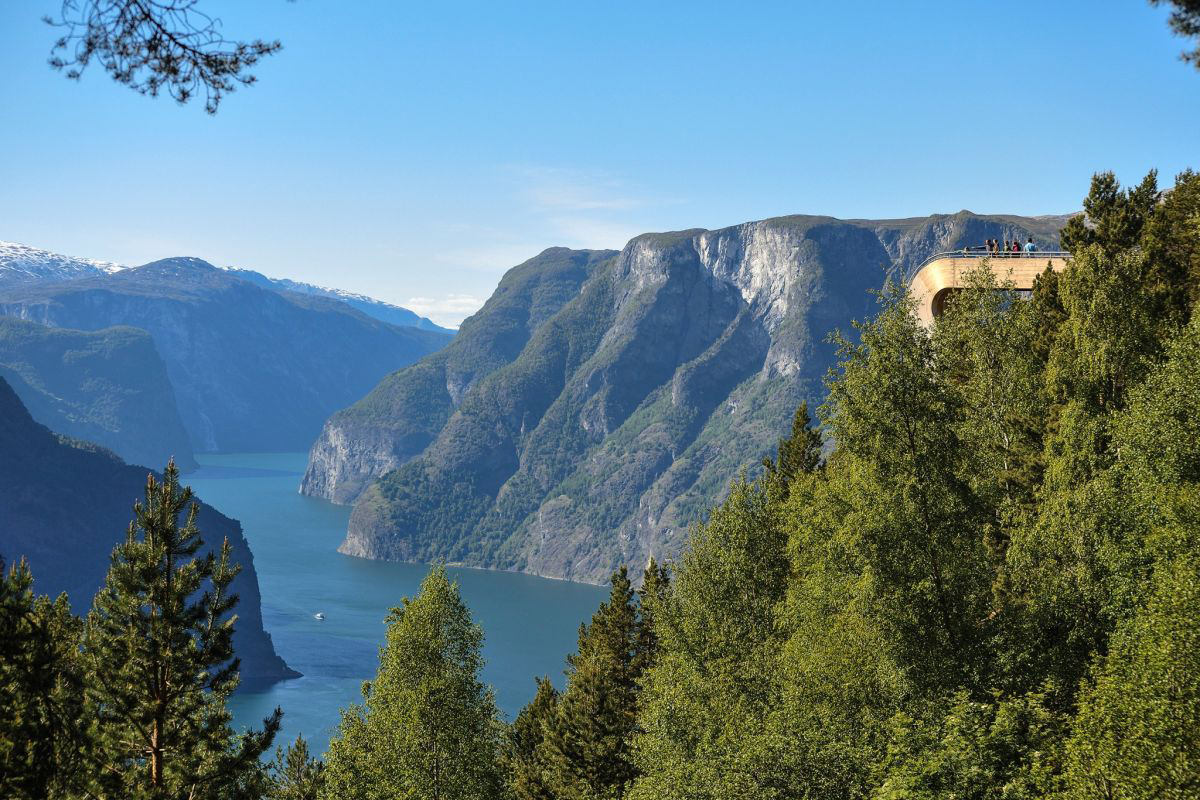 Stegastein Aurland lookout, Aurlandsfjellet, Norway