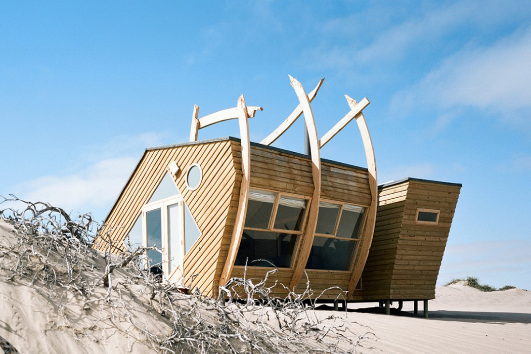 These Namibian cabins are designed to look like shipwrecks