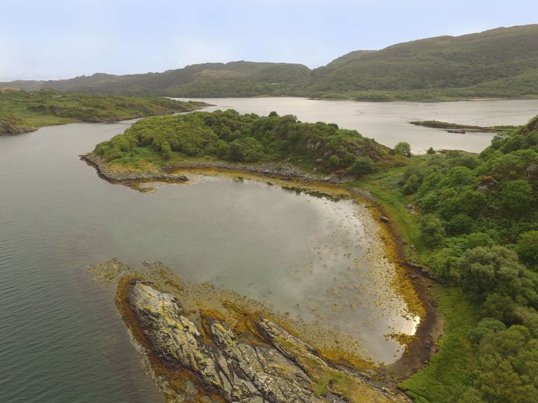 Secluded island off the west coast of Scotland lists for £120k