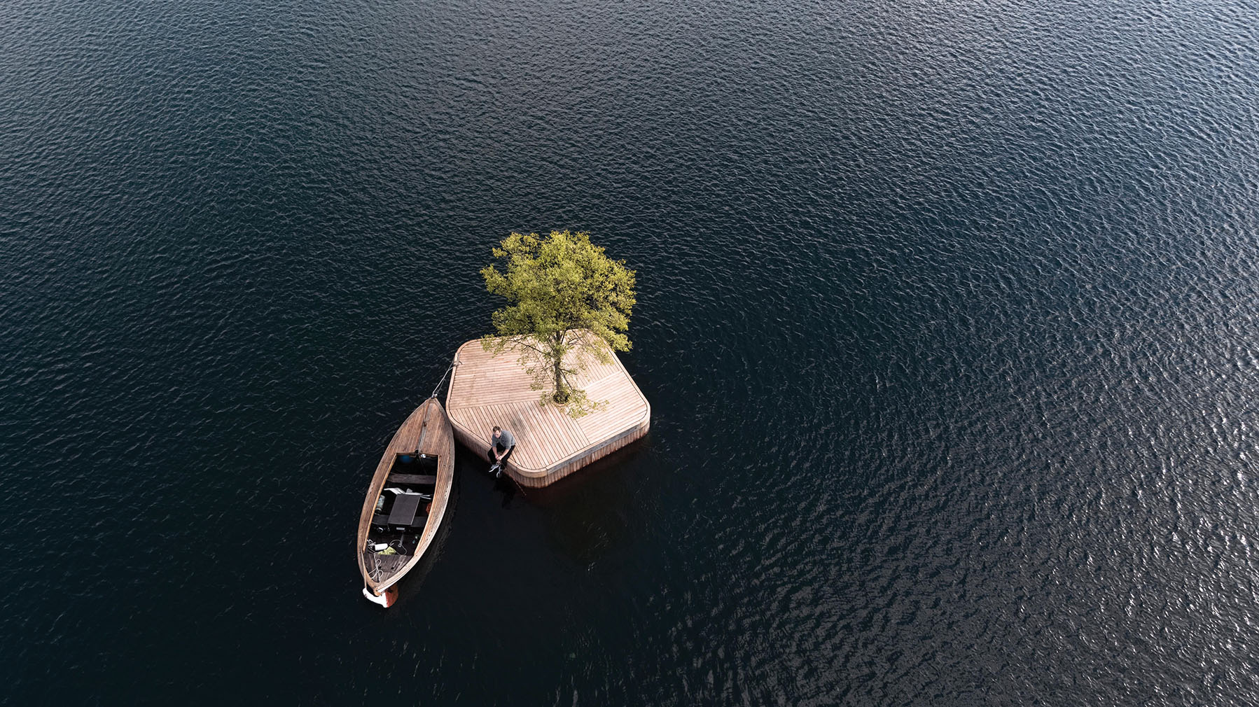 Copenhagen Islands floating platforms, designed by Marshall Blecher and Magnus Maarbjerg