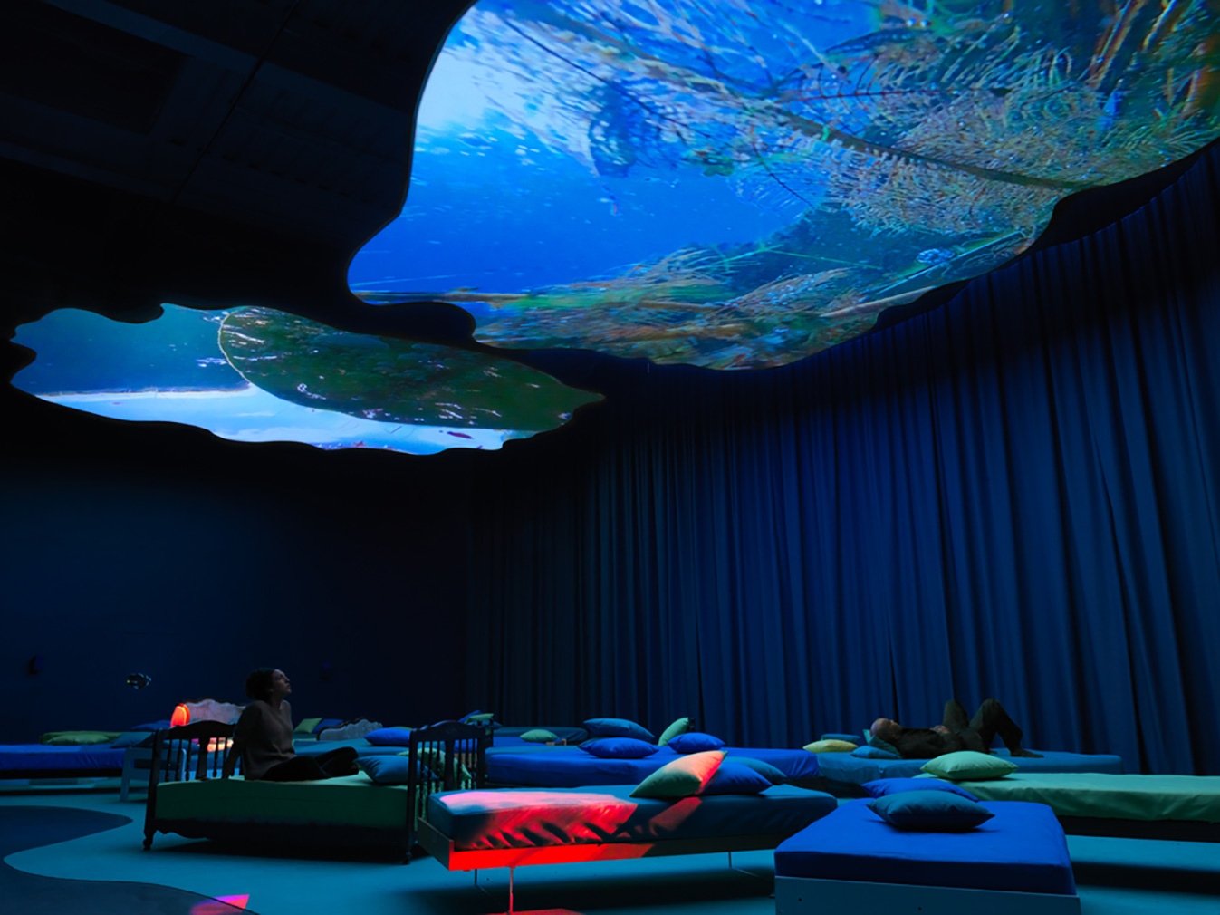 Pipilotti Rist's London art installation '4th Floor To Mildness,'