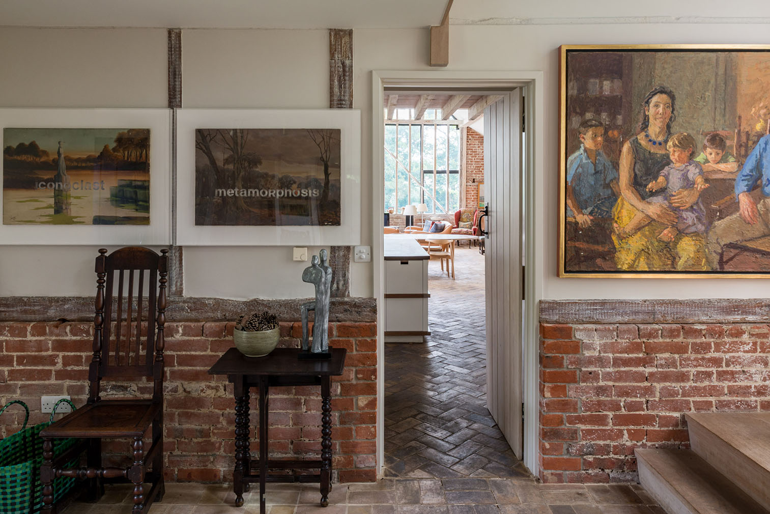 Suffolk property with a converted barn