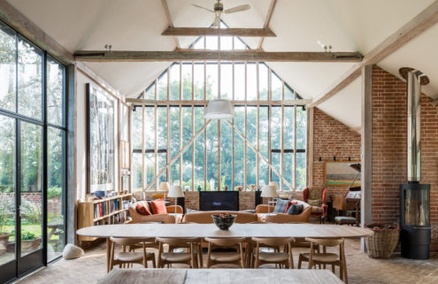 Secluded Suffolk home with converted barn lists for £1.25m