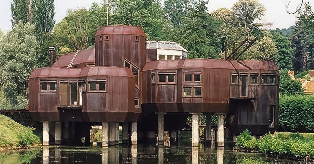 Marc Held's steel house on stilts lists for €1.7m in Paris The Spaces