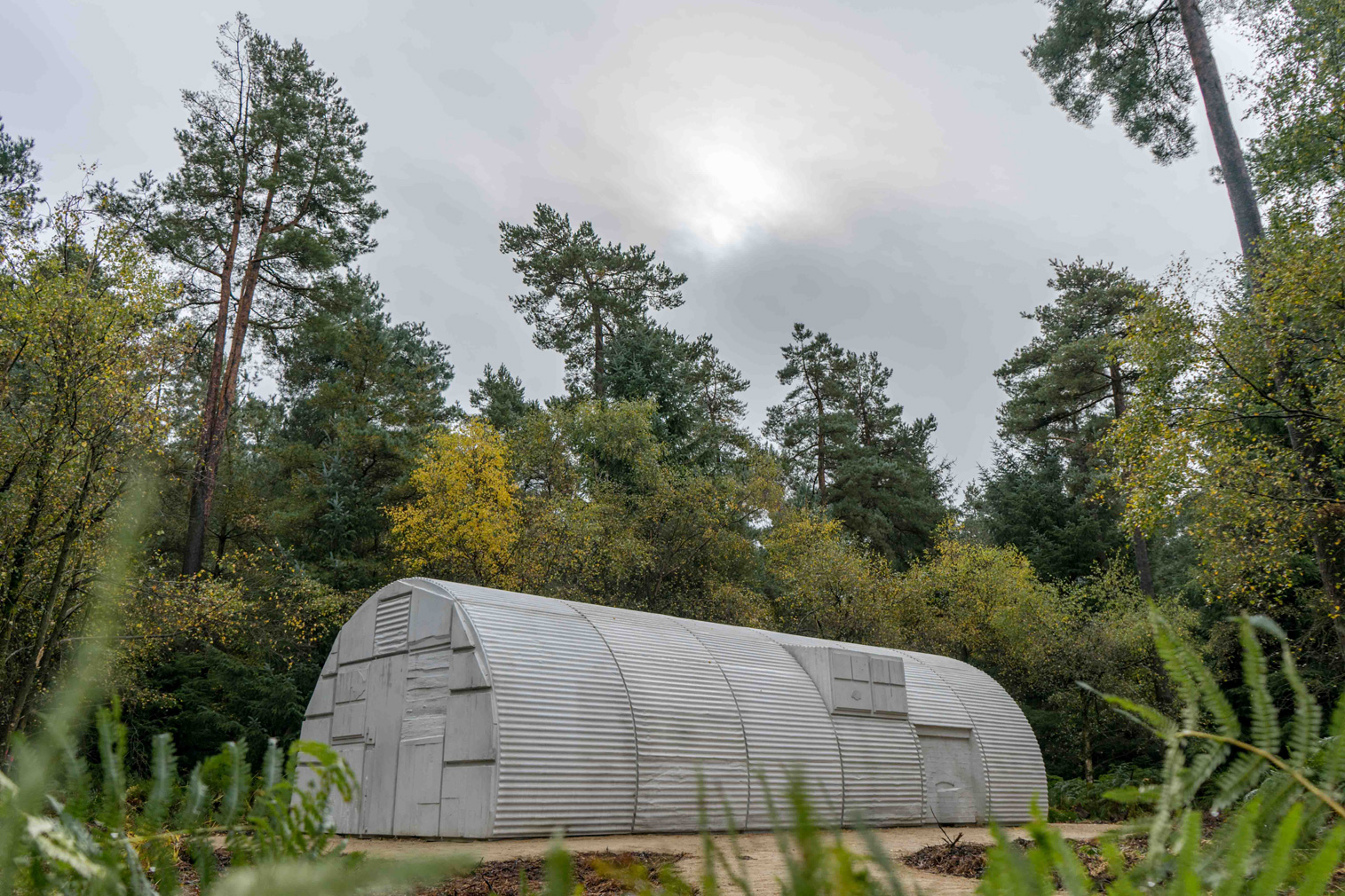 Rachel Whiteread builds a concrete military hut in a Yorkshire forest