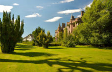 Scottish house with a castle in its backyard lists for £730k