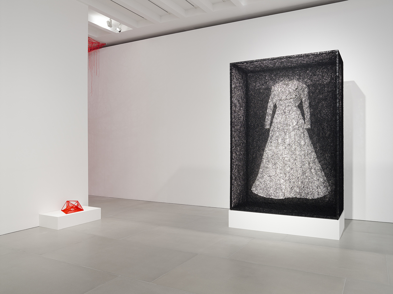 Chiharu Shiota, 'Me Somewhere Else' installation view. Courtesy of the arttist and Blain|Southern. Photography: Peter Mallet