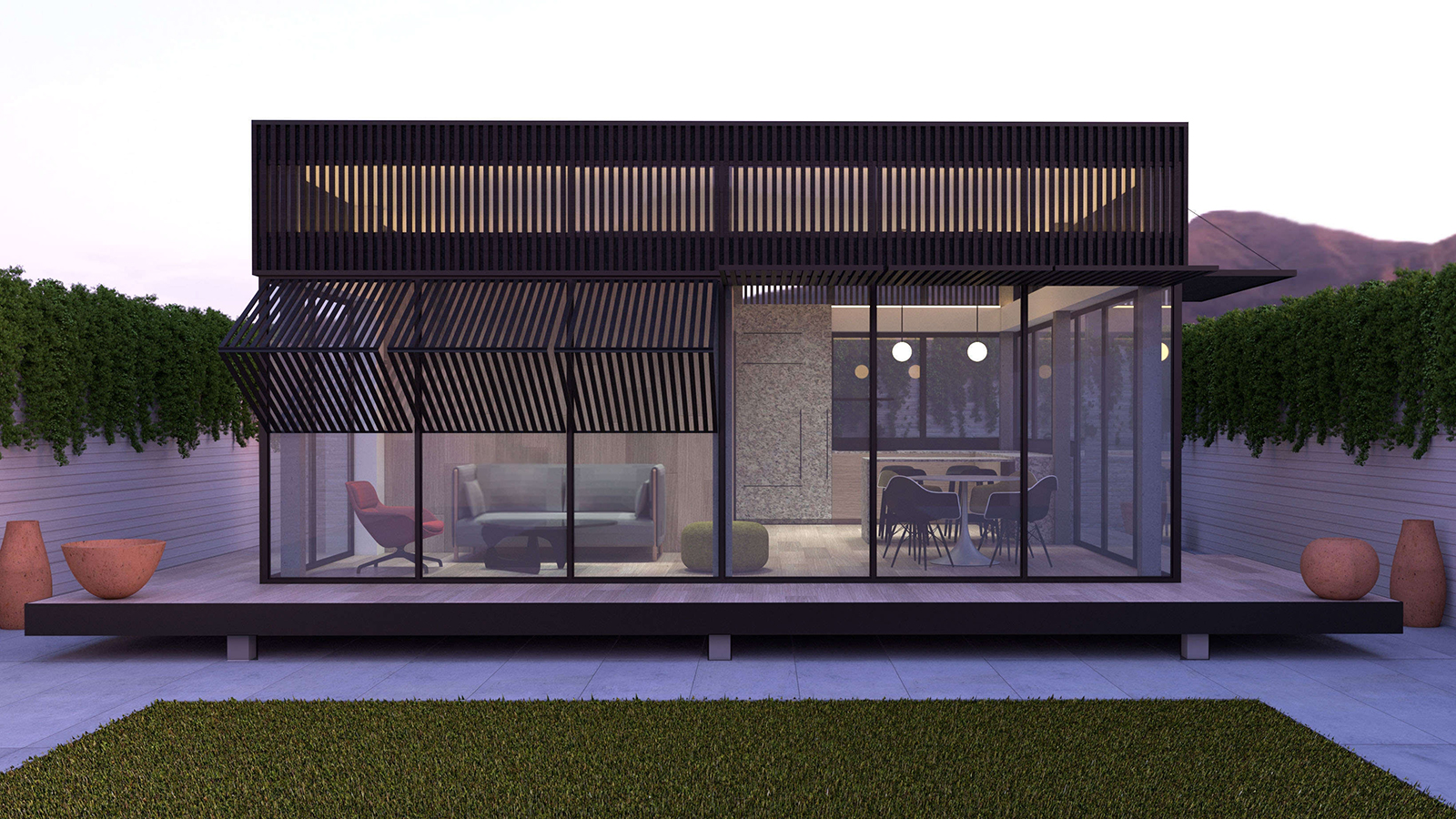 The YB1 LivingHome prefab house - a flexible accessory dwelling unit