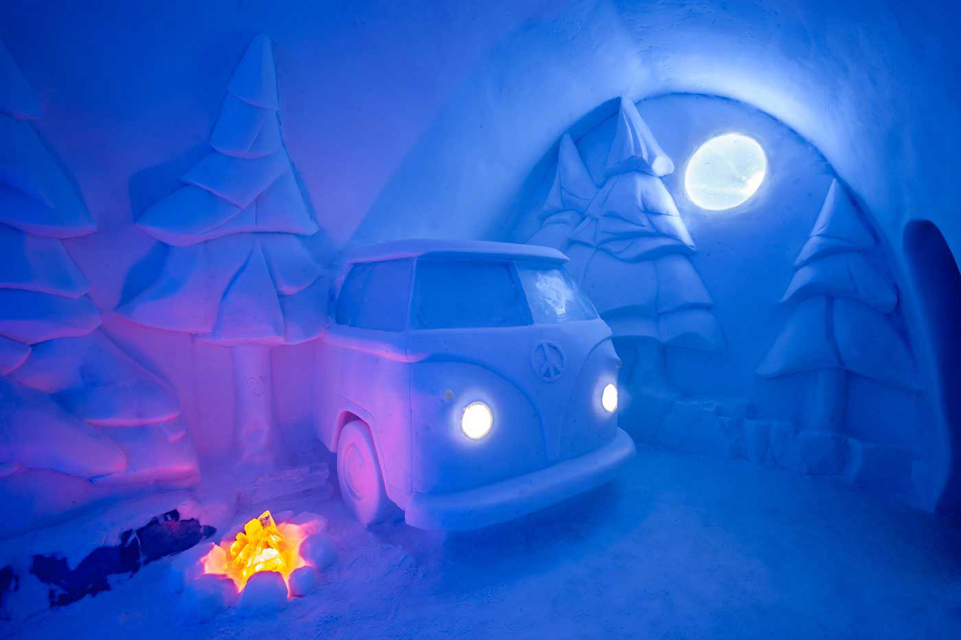 This year’s Icehotel has forest, ocean, and sweet shop-themed rooms