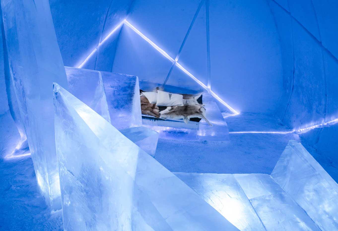 This Year S Icehotel Has Forest Ocean And Sweet Shop