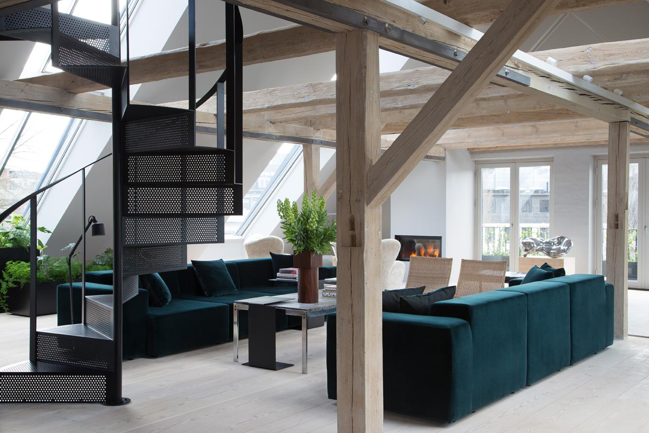 Cosy up in this minimalist Copenhagen loft by David Thulstrup