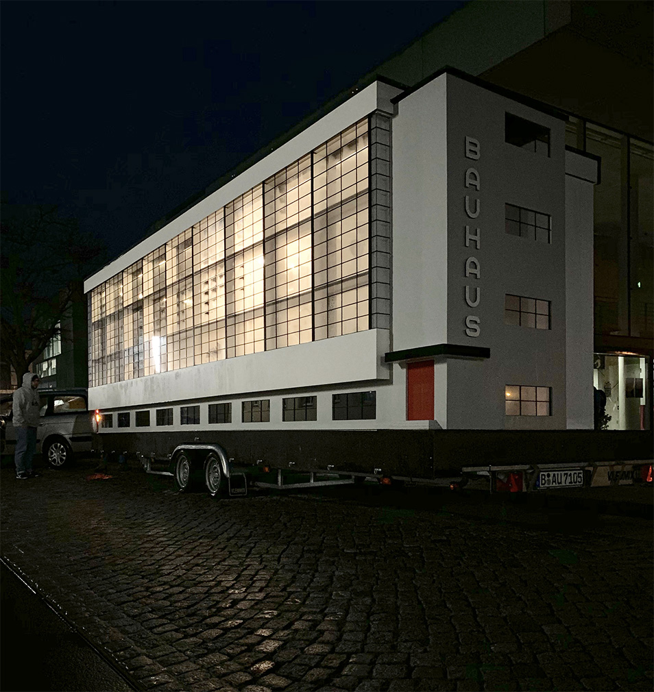  ‘Bauhaus bus’ hits the road in Dessau