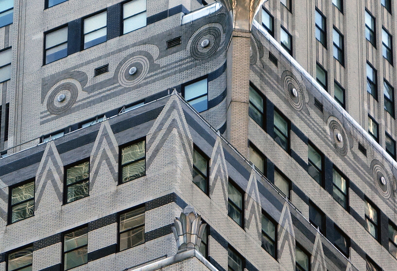 Detail of the Chrysler Building exterior