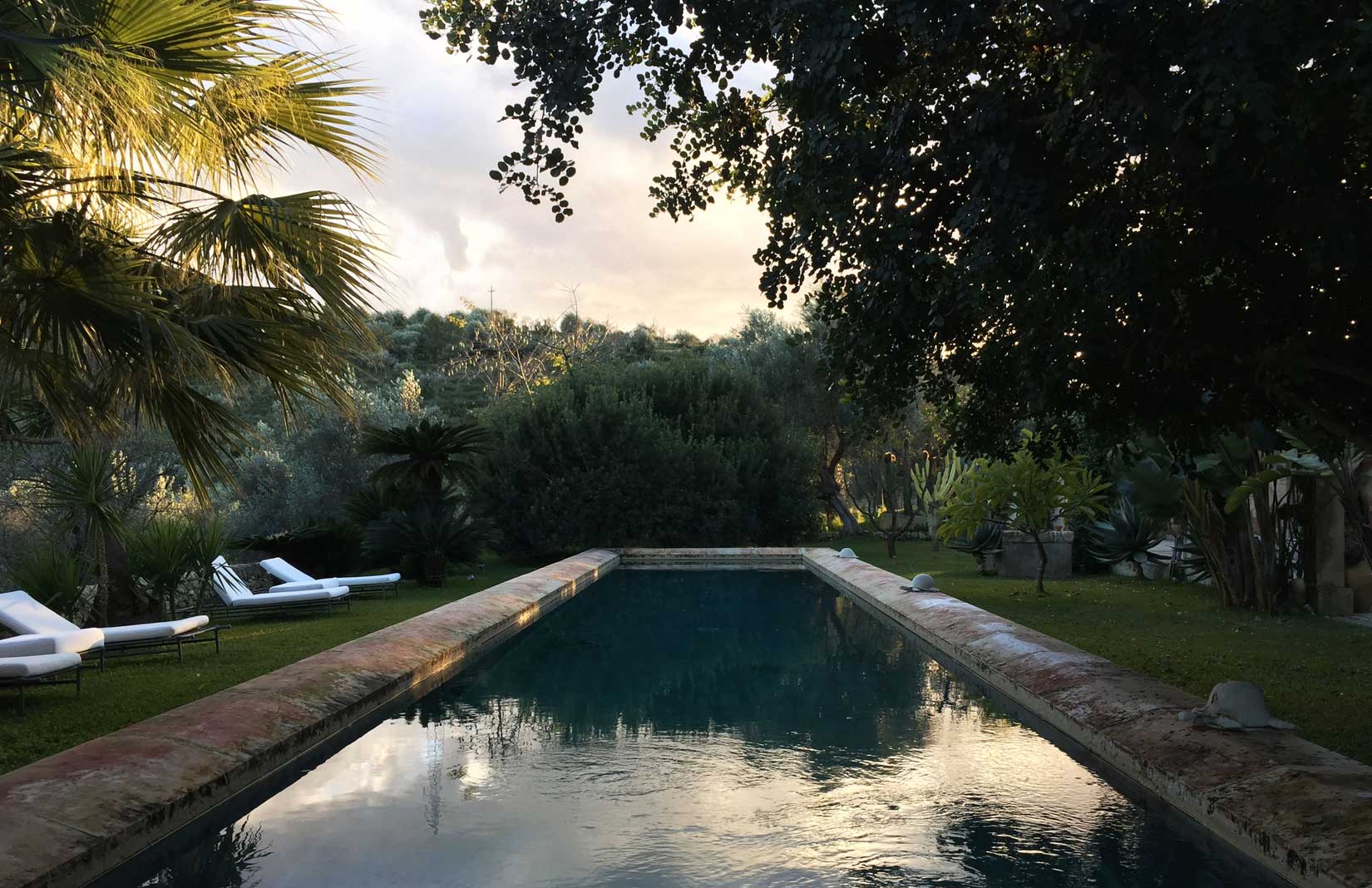 This sun-baked retreat by Jacques Garcia is surrounded by ancient olive groves