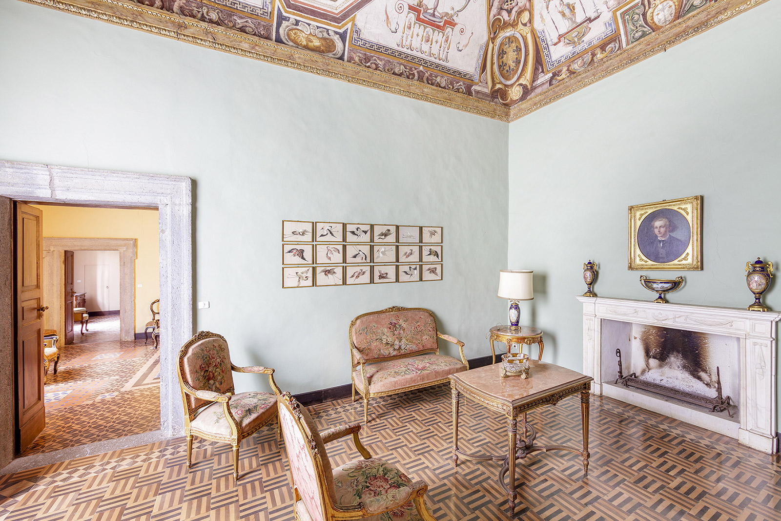 Frescoed palazzo hits the market for €2.5m in Acquapendente