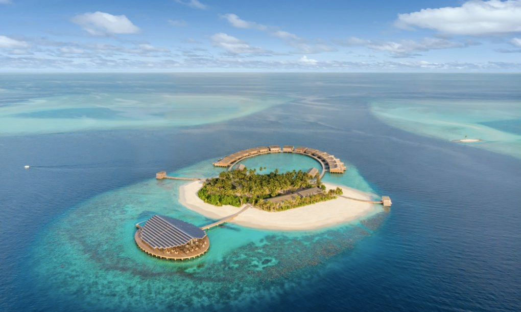 This 'floating' Maldivian resort is 100% eco-powered