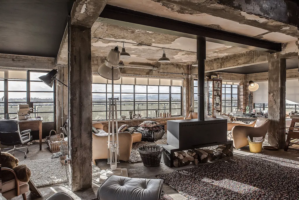 You can spend the night in this restored WWII Air Control Tower