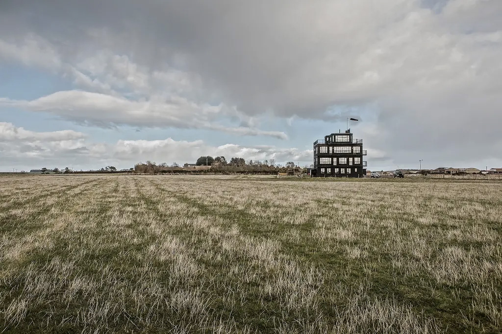 You can spend the night in this restored WWII Air Control Tower