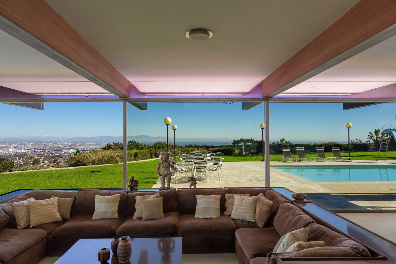 The bumper-sized John Rados House by Richard Neutra is for sale in Los Angeles