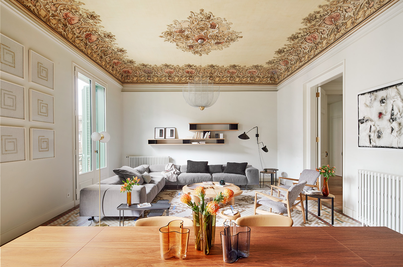 Peek inside the show apartment of Barcelona landmark Casa Burés