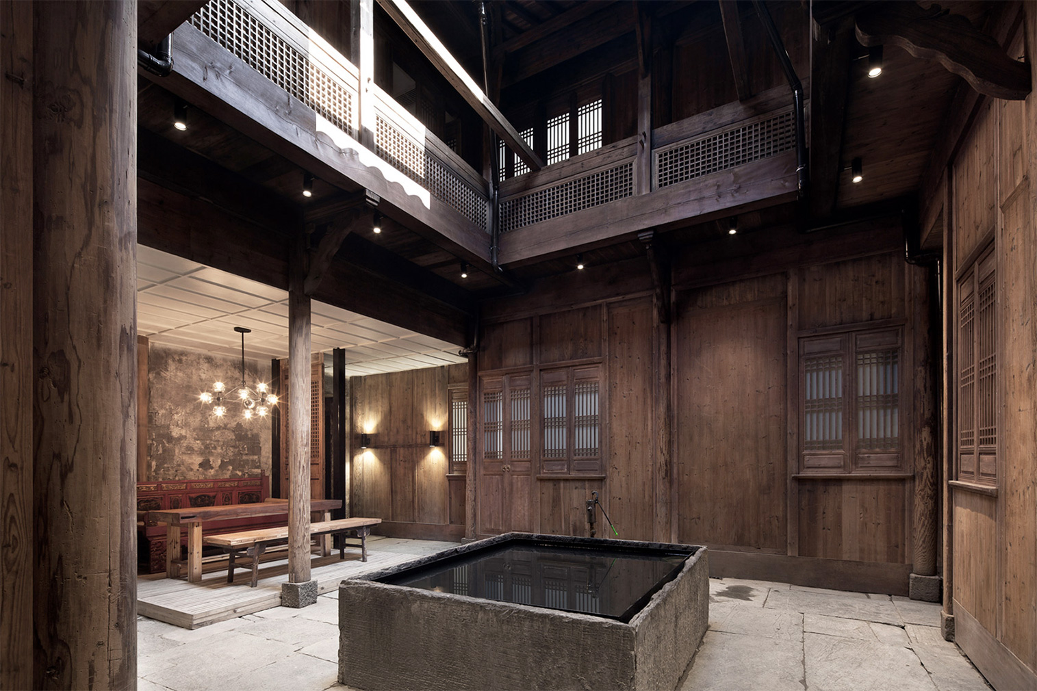A 300-year-old ruin is restored as a hotel in rural China