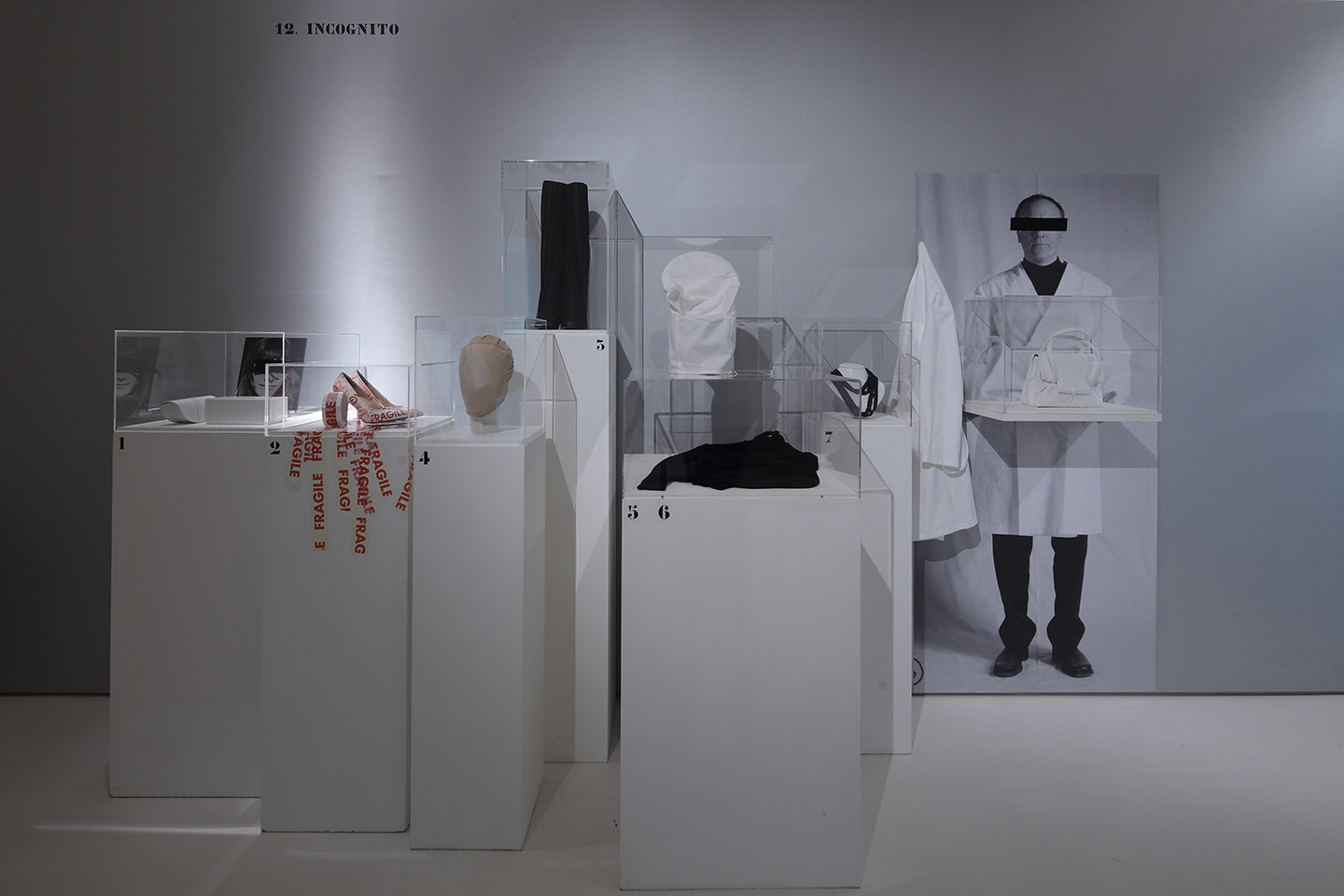 Maison Margiela '20' exhibition, installation view (c) Somerset House