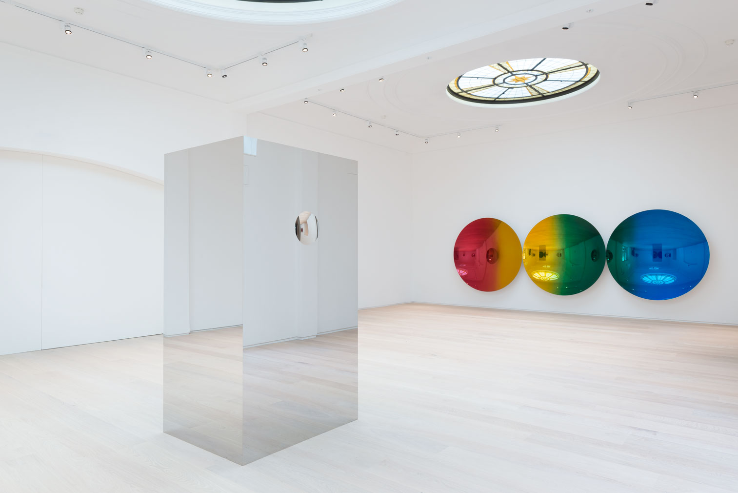 Installation view of Anish Kapoor at London’s Pitzhanger Manor 