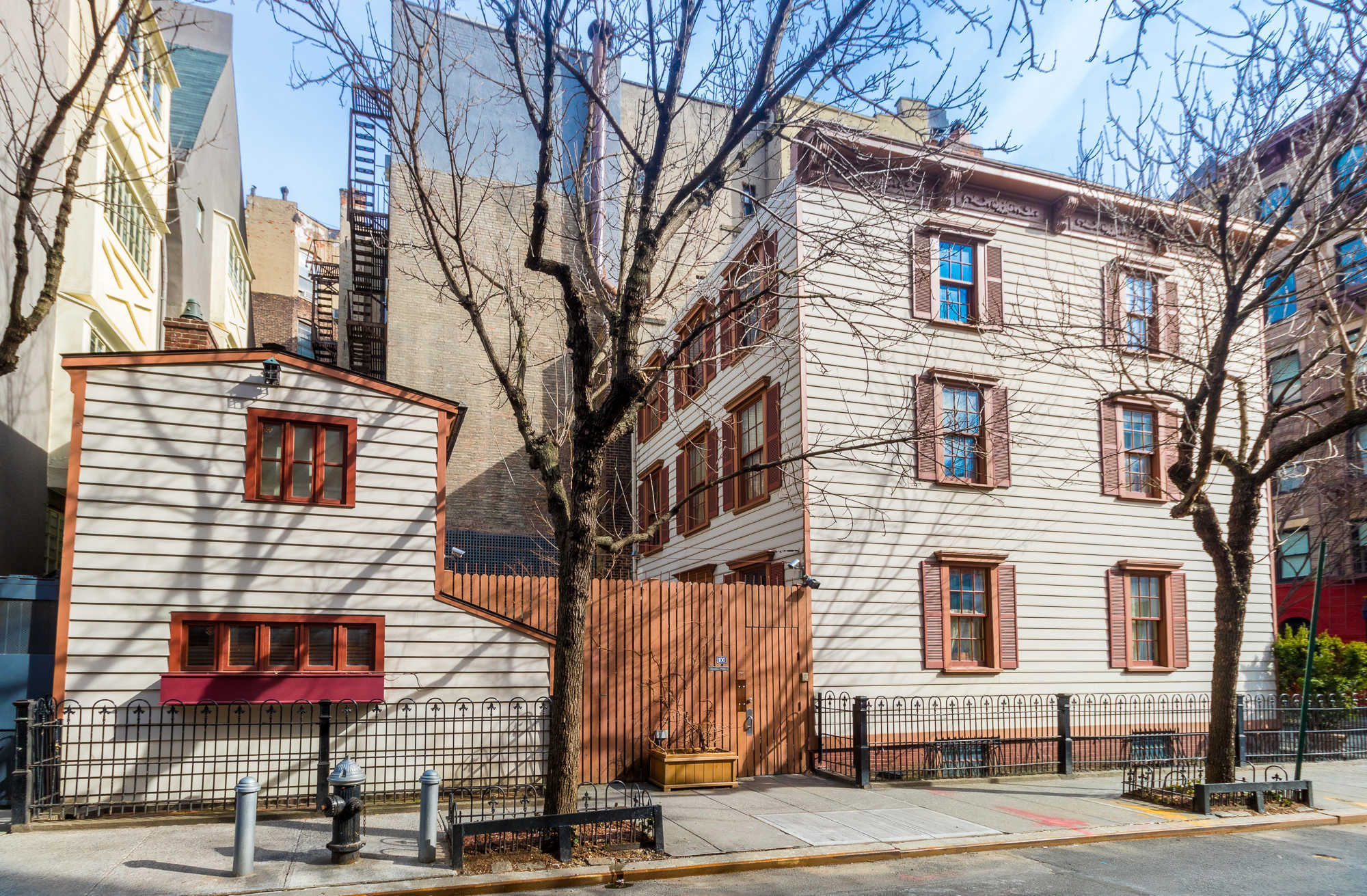 Rare 200-year-old wooden townhouse in Manhattan lists for $12m