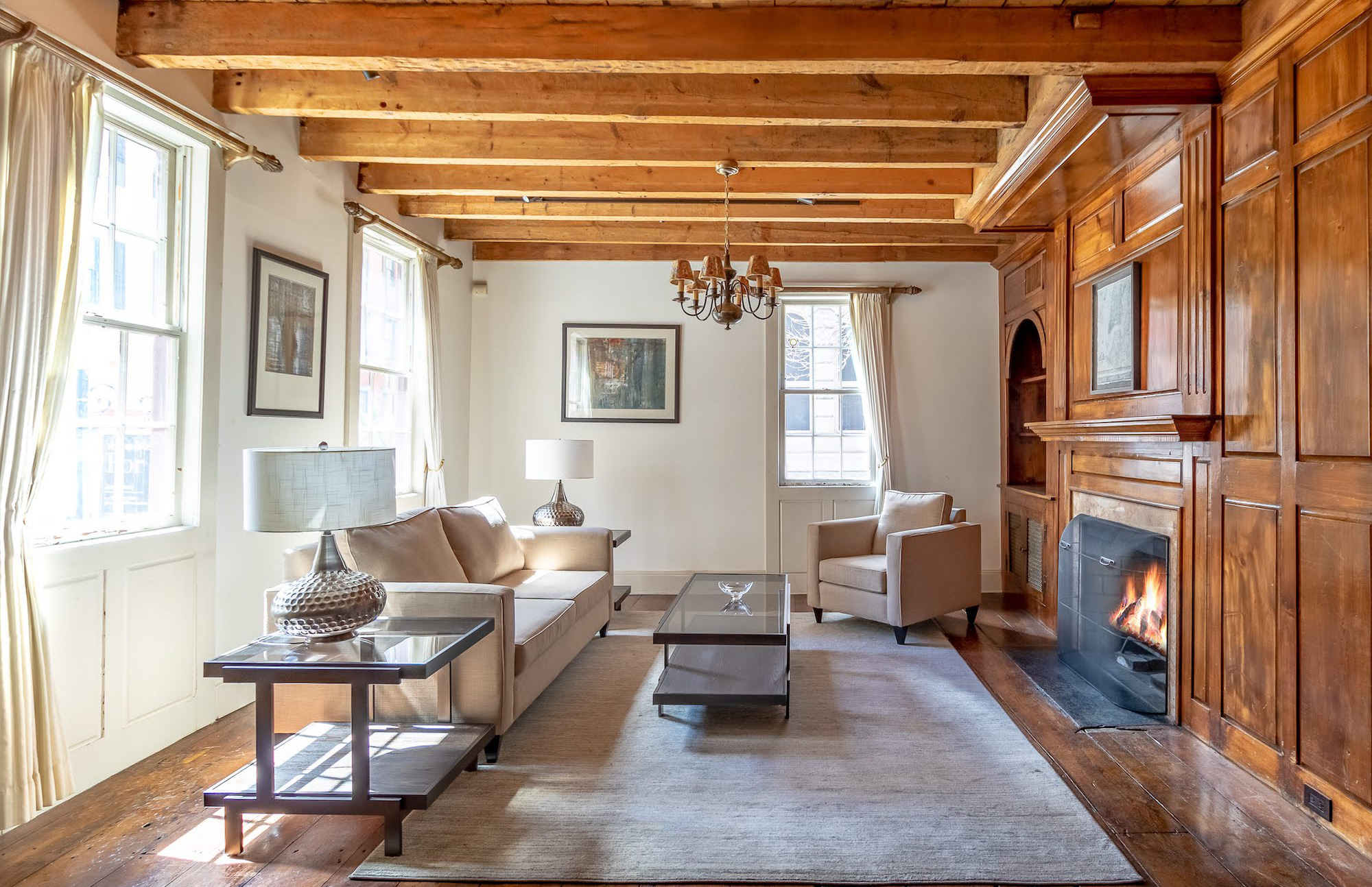 Rare 200-year-old wooden townhouse in Manhattan lists for $12m