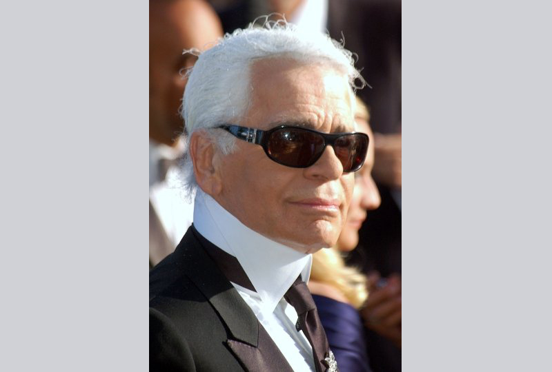 Karl Lagerfeld pictured in 2007