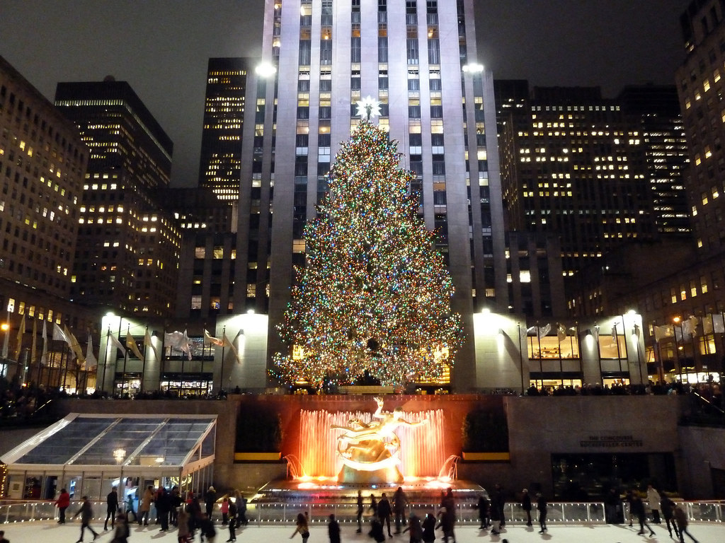 Rockefeller Plaza at Xmas