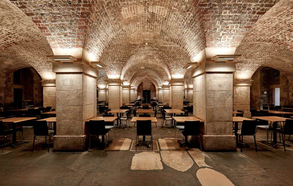 Cafe in the Crypt at St Martin in the Fields, London