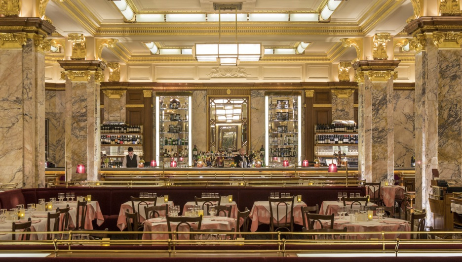 Brasserie Zedel Parisienne bistro off Piccadilly in Soho