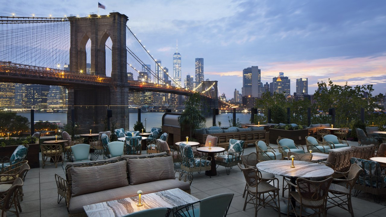 8 of our favourite New York rooftop bars this summer: Dumbo House in Brooklyn, Soho House