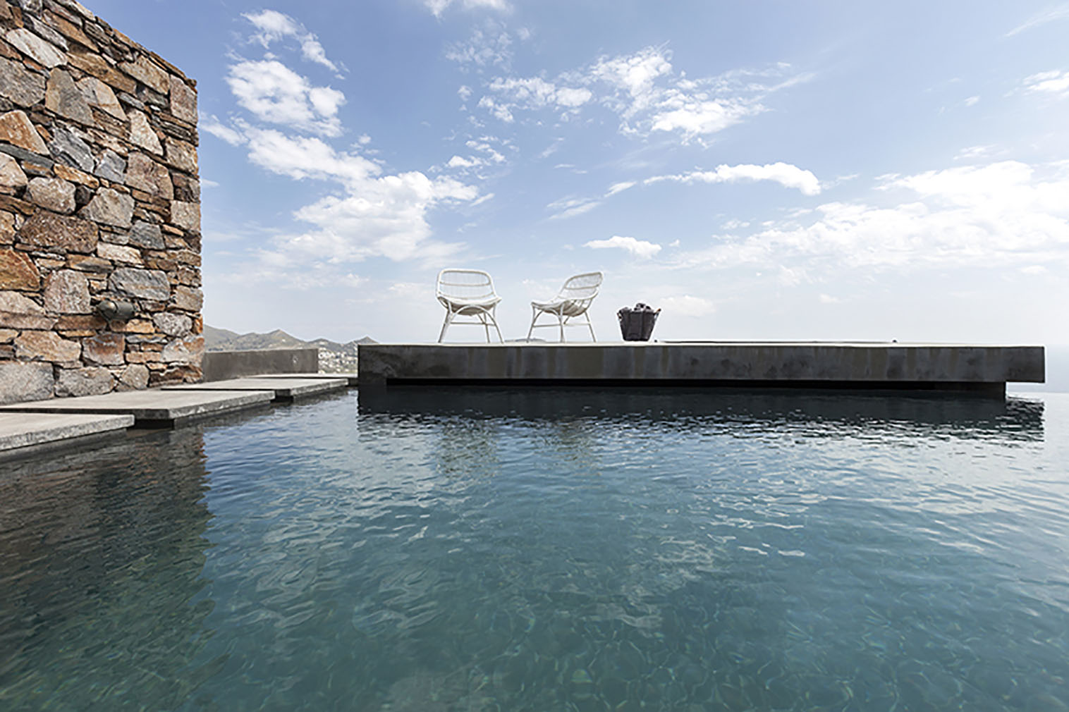 Contemporary Cycladic living on the Greek island of Syros