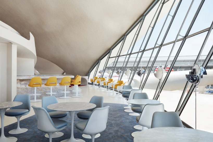 Eero Saarinen’s JFK terminal reopens as the TWA Hotel