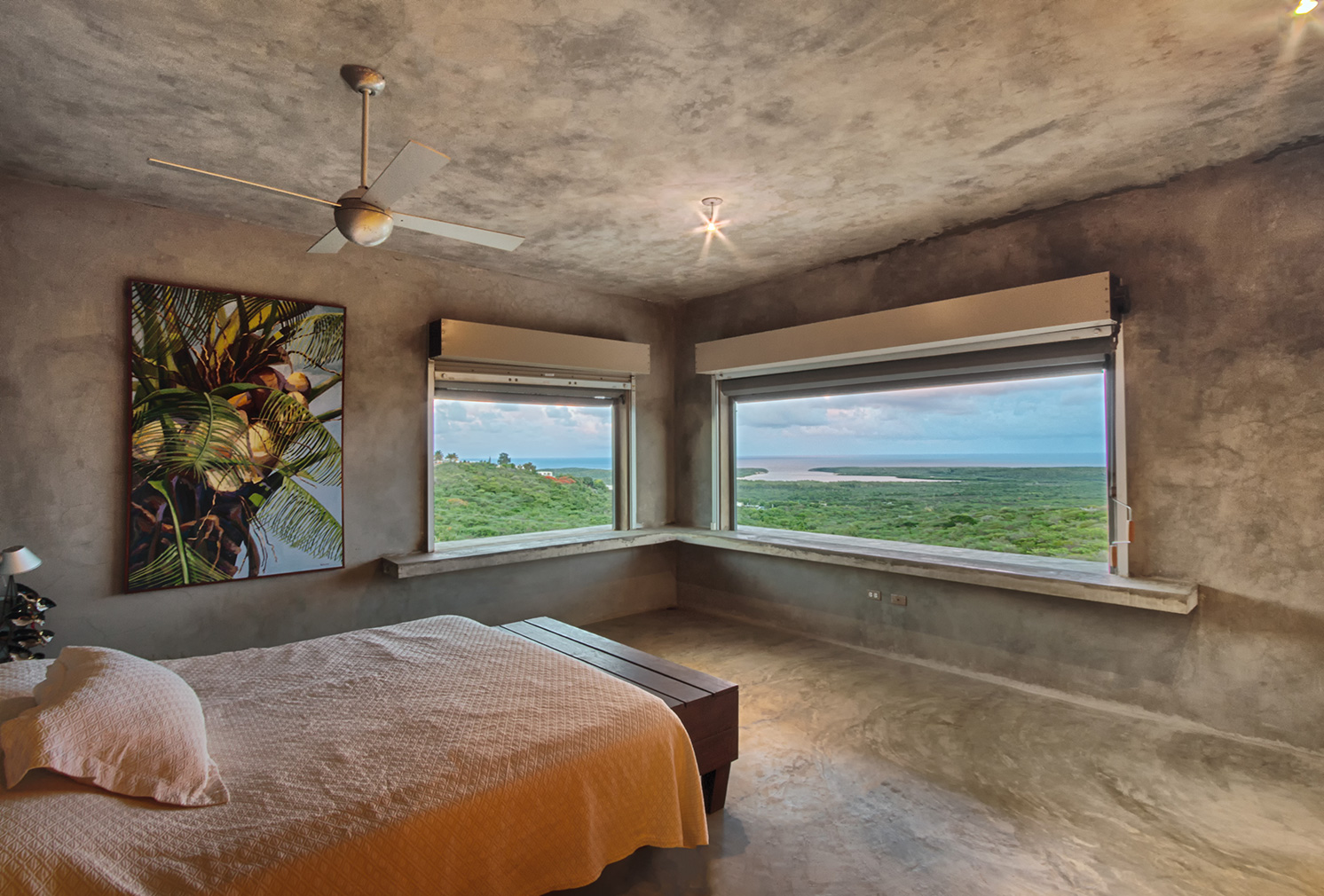 This brutalist eco-home is for sale on Puerto Rico’s Vieques Island