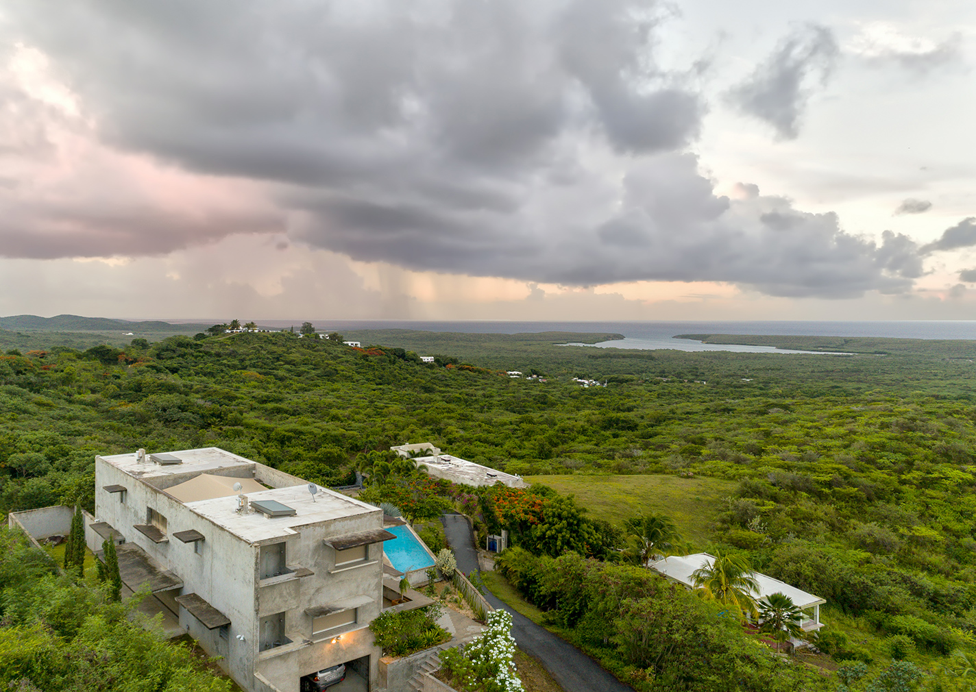 This brutalist eco-home is for sale on Puerto Rico’s Vieques Island