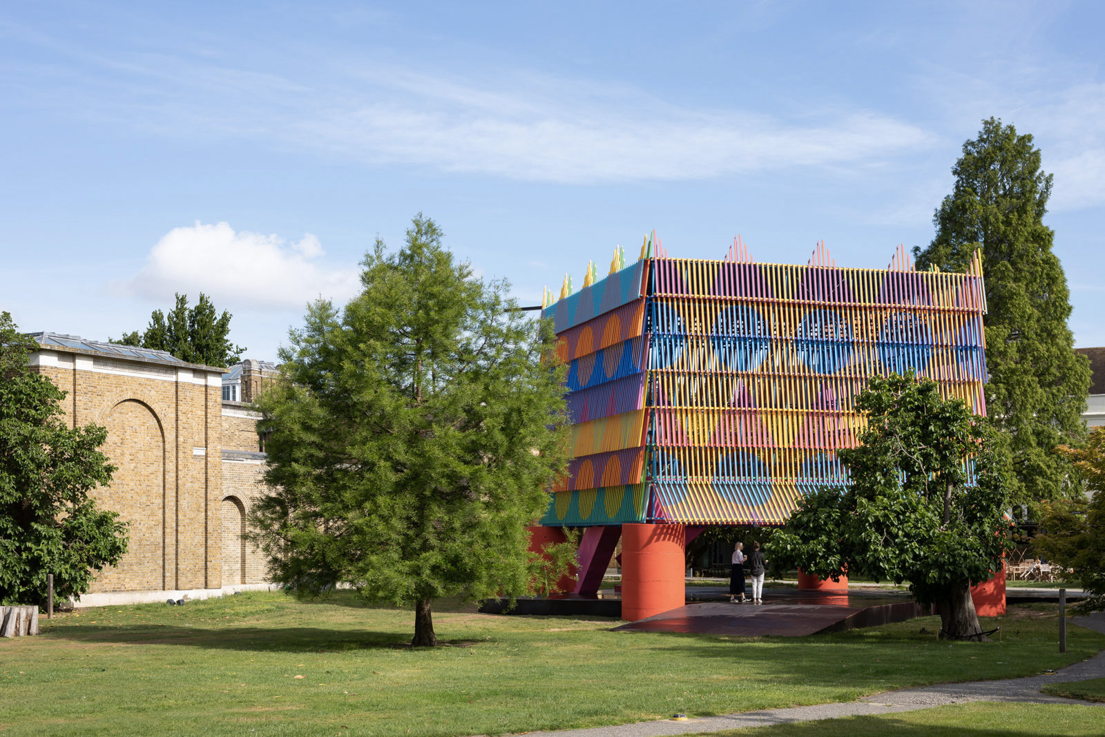 Dulwich Picture Gallery - The Colour Palace pavilion 2019 for sale via The Modern House