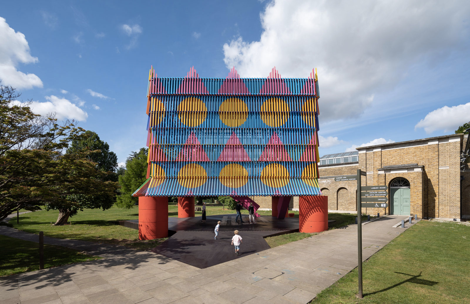Dulwich Picture Gallery - The Colour Palace pavilion 2019 for sale via The Modern House