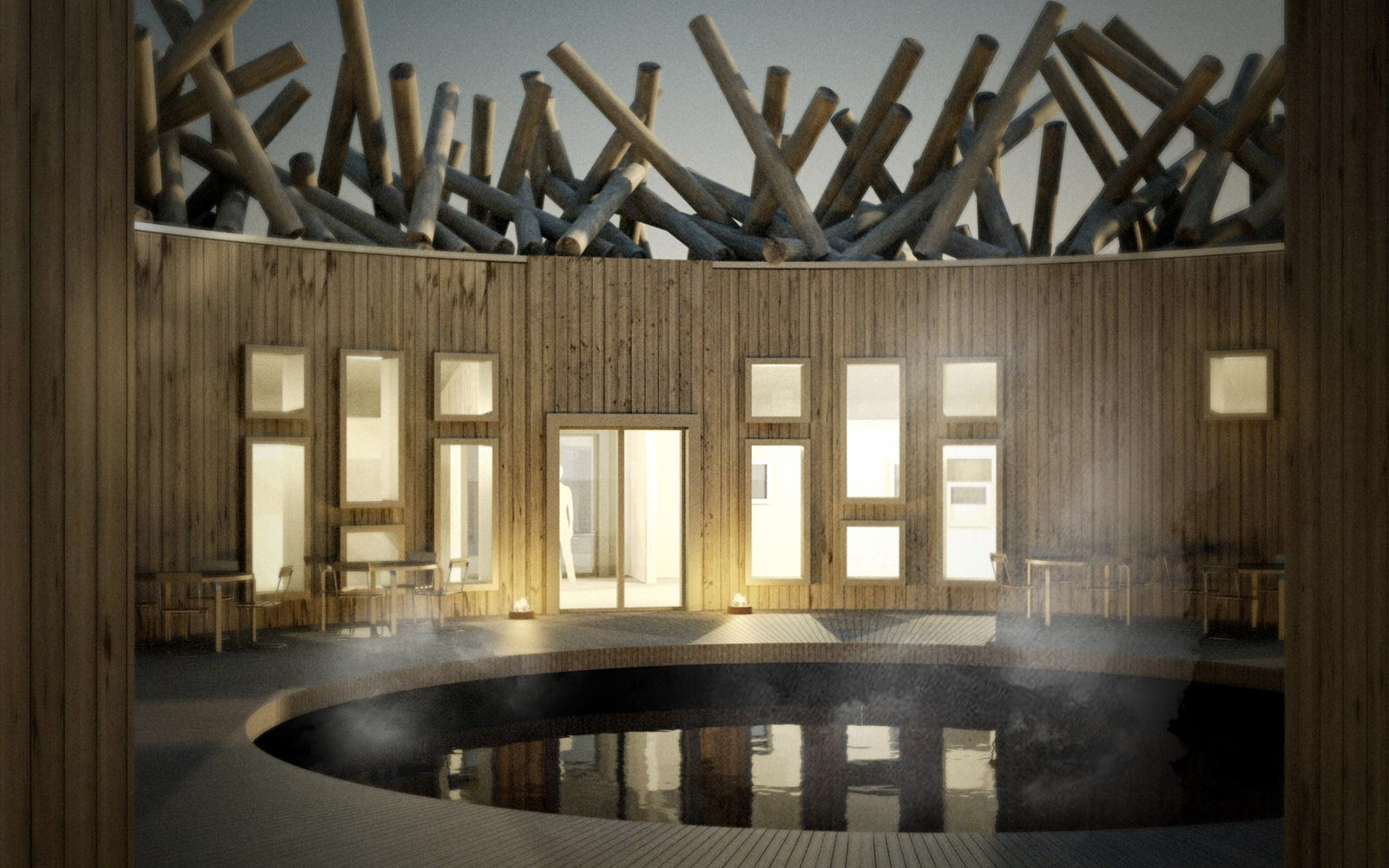 You can now book a room at Sweden’s floating Arctic Bath hotel