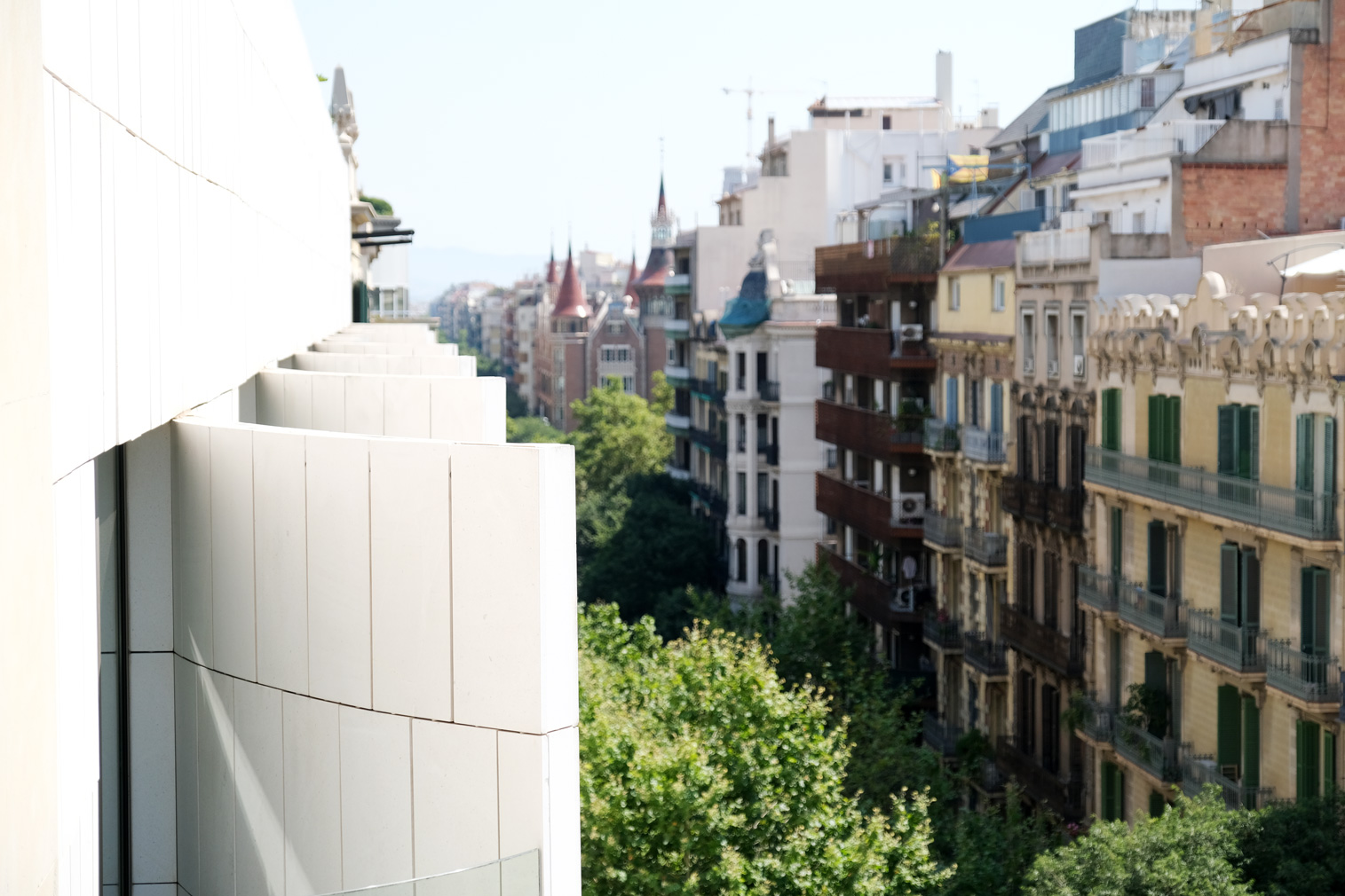 Sir Victor hotel in Barcelona - view from the top