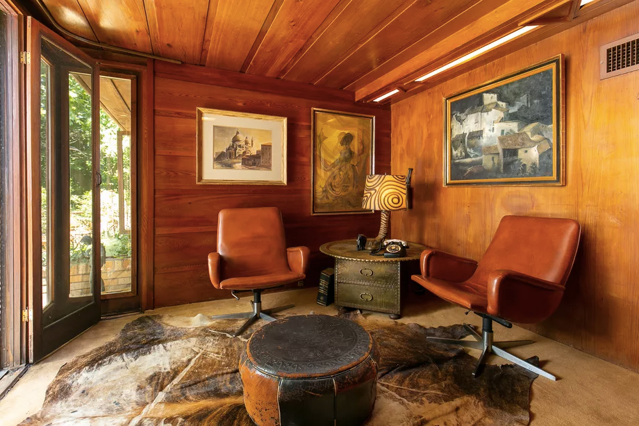 A Frank Lloyd Wright Usonian home is headed to auction – with no reserve