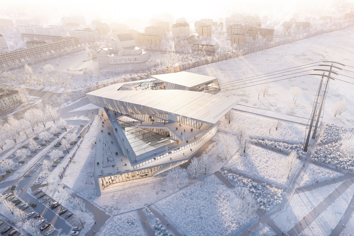 Dutch architectural firm UNStudio has won the competition to design the line, which is set to connect the two cities of Blagoveshchensk and Heihe