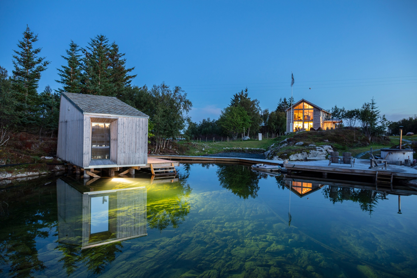 Manshausen 2.0 eco-resort in Norway