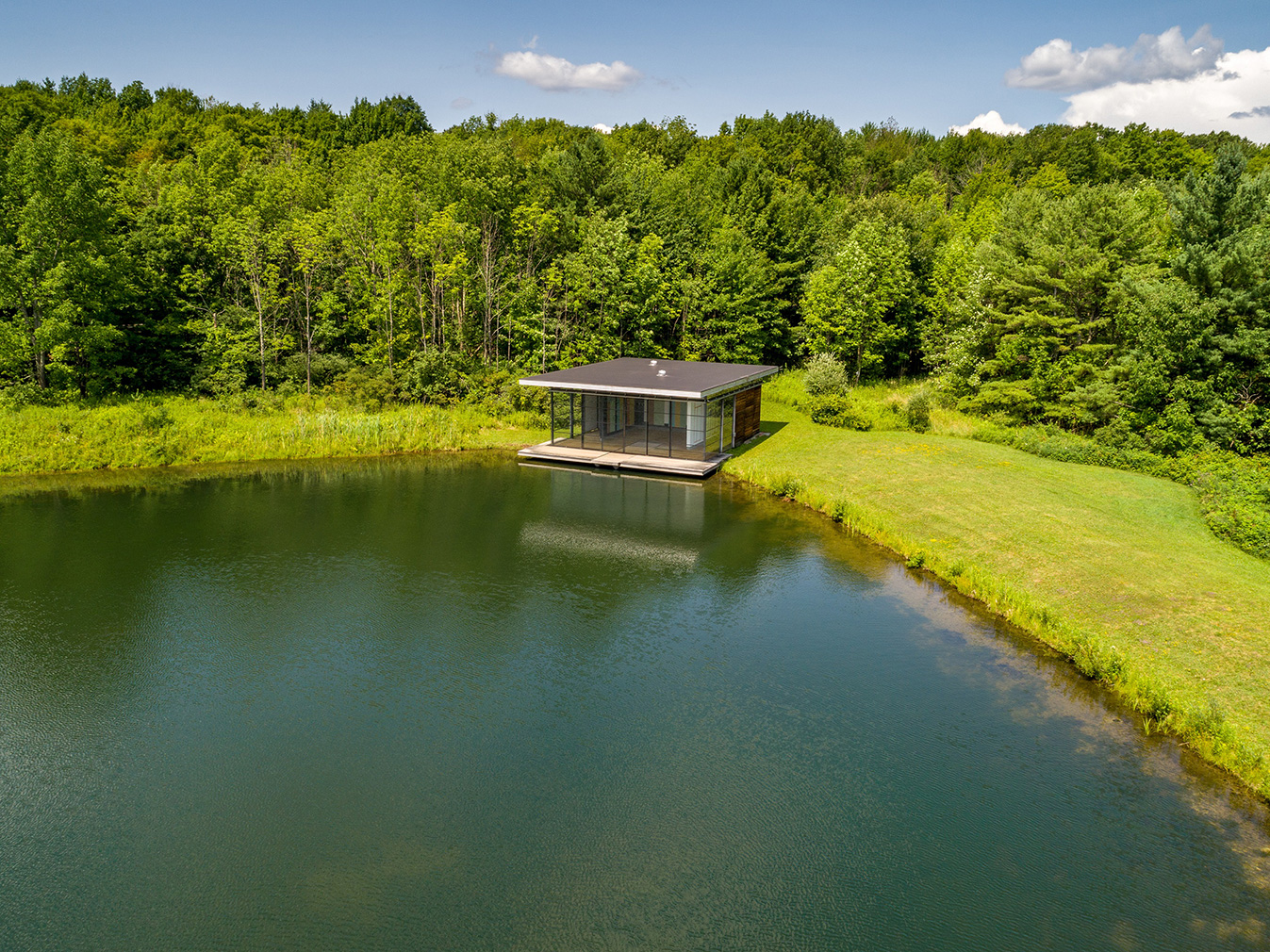 Steven Holl’s Y House is for sale in the Catskills